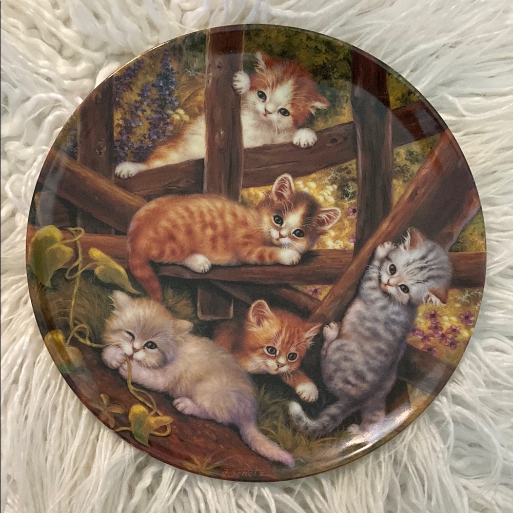 The Bradford Exchange Kitten Collector's Plate